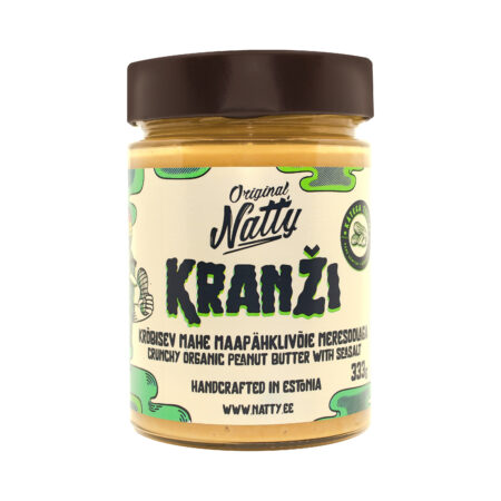 Natty "Kranži" krõbisev mahe maapähklivõie 333g