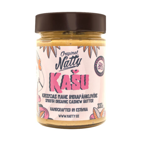 Natty "Kašu" mahe indiapähklivõie 333g